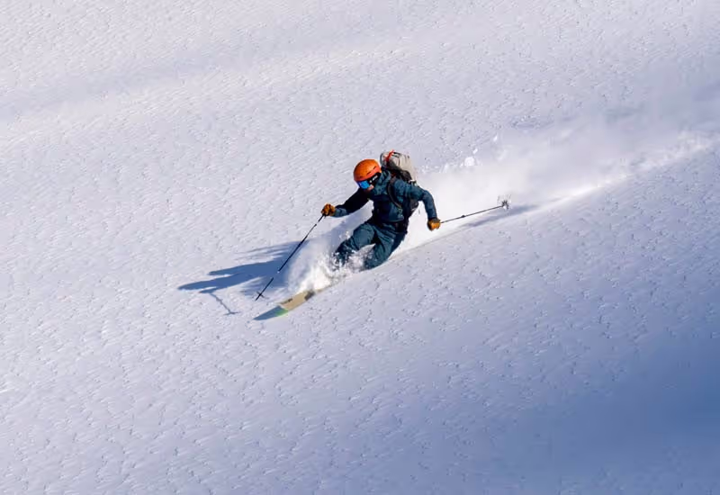 De bästa områdena för topptur och freeride i Sverige