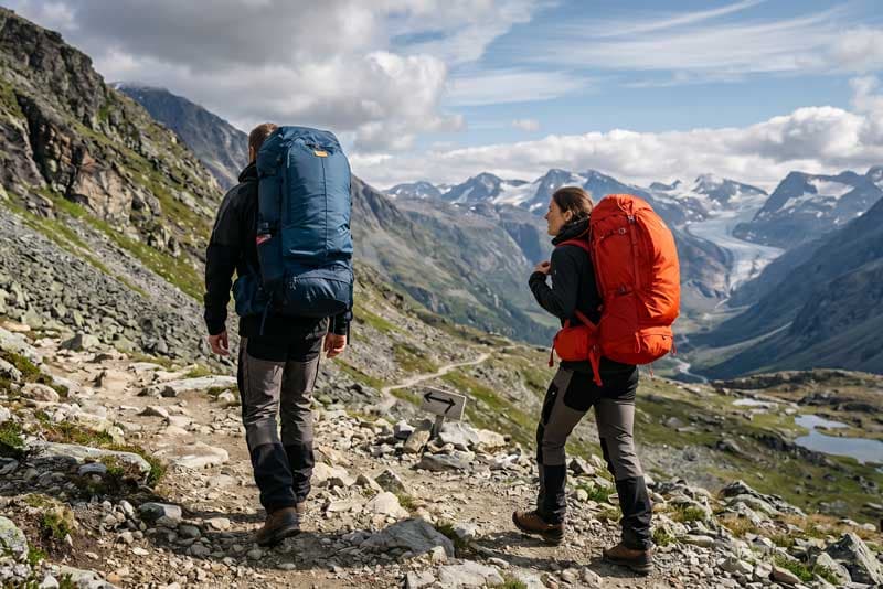 Ryggsäck trekking – 5 modeller för flerdagsturer 2026