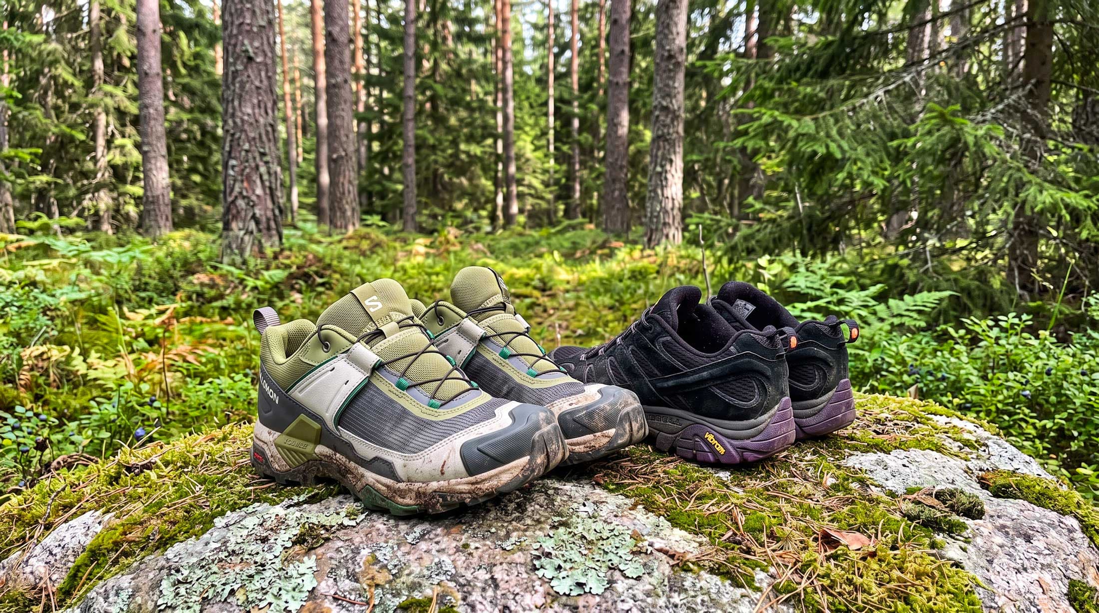 Salomon vandringsskor vs Merrell – recension och jämförelse 2026